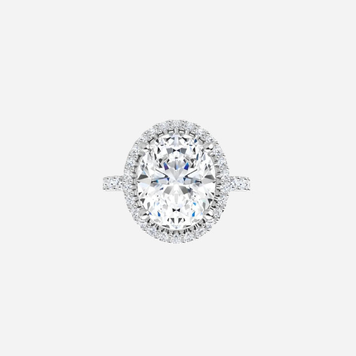Platinum Lab-Grown Diamond Engagement Ring
