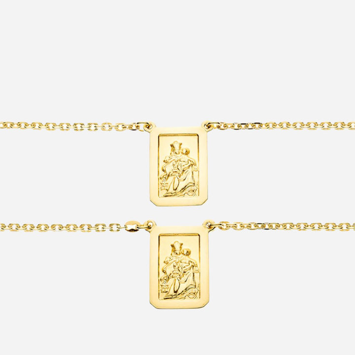 Escapulario de Oro 18k