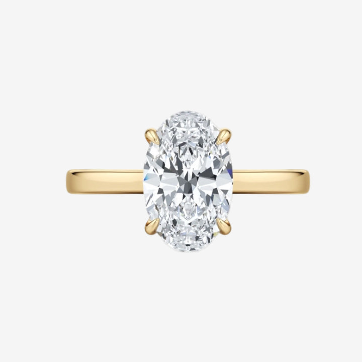 3 CT’s Lab Grown Oval Engagement Ring