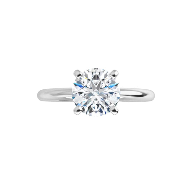 Solitaire Engagement Ring  Lab Grown Diamond
