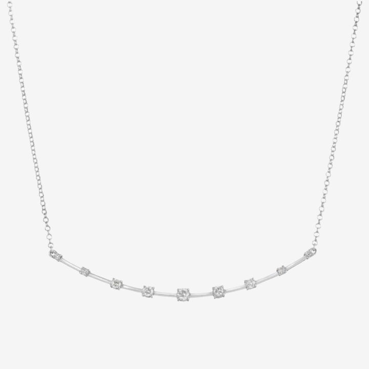 Bright Necklace 18k White Gold