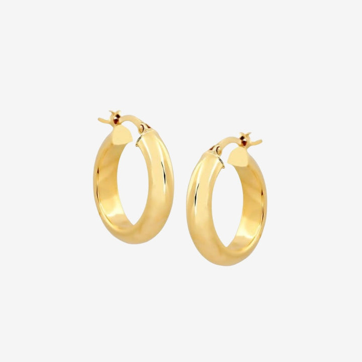18k Gold Hoop Earring