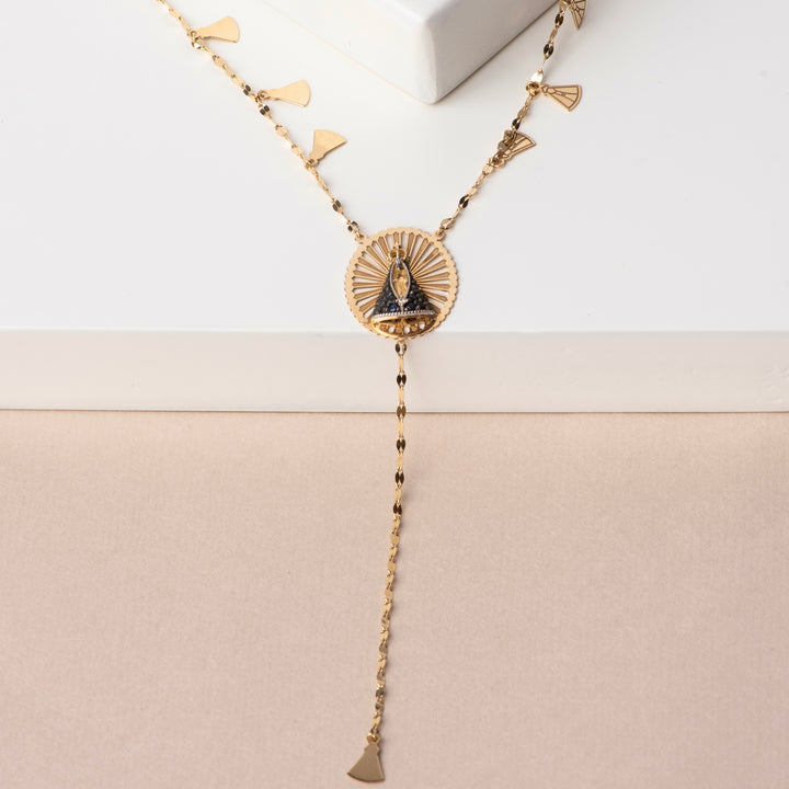 Necklace in 18k Gold Our Lady