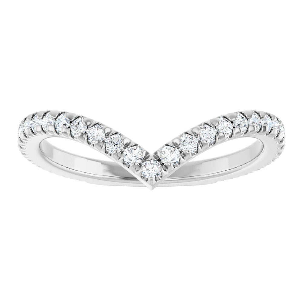 Contour Band Ring Natural Diamond