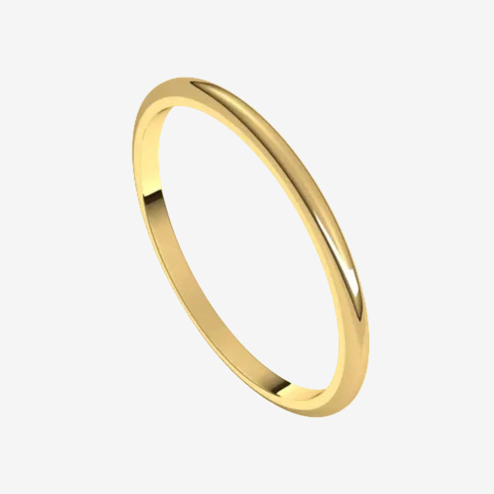 Classic Gold Wedding Band - 14k Yellow Gold