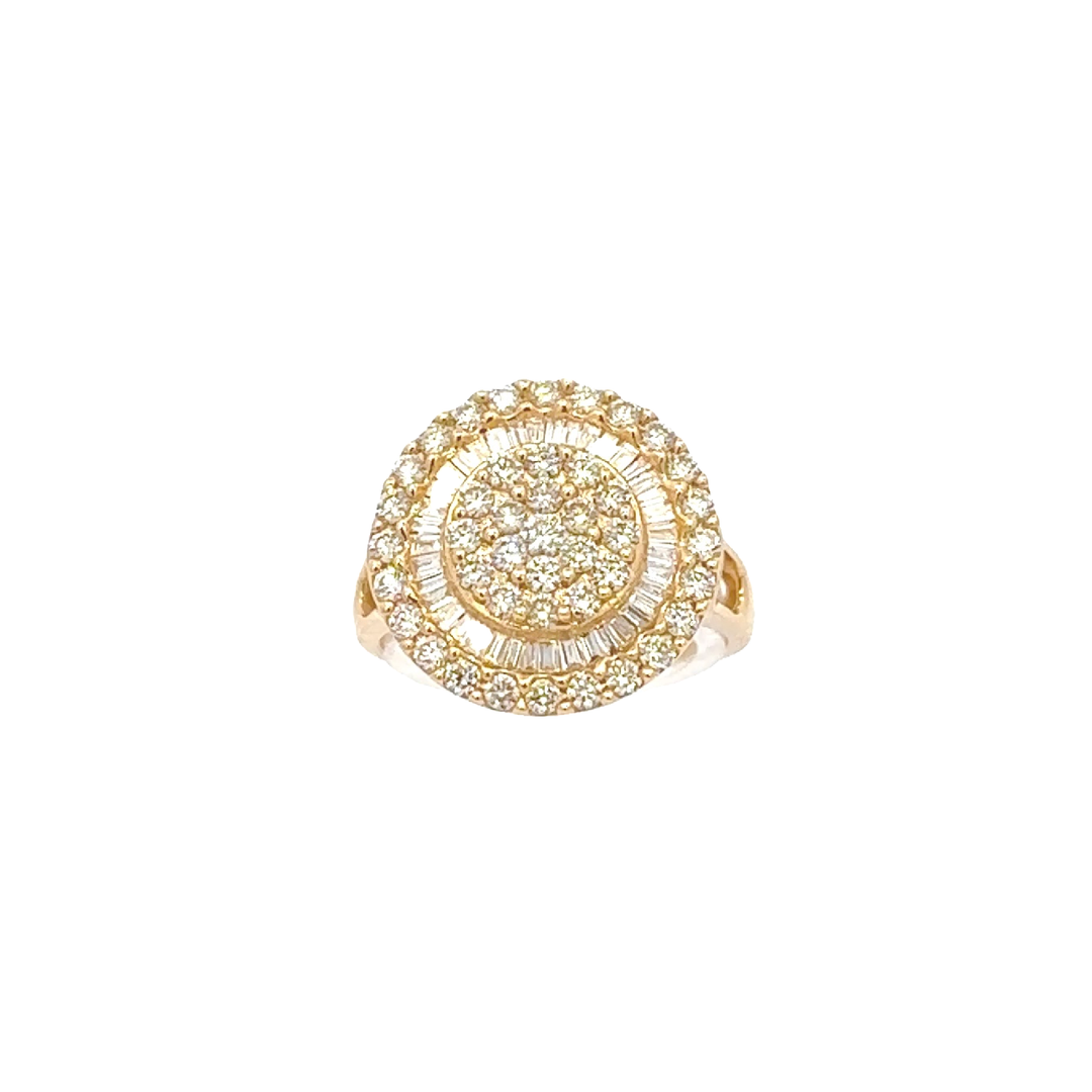 18k Gold Diamond Ring