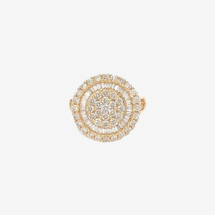 18k Gold Diamond Ring