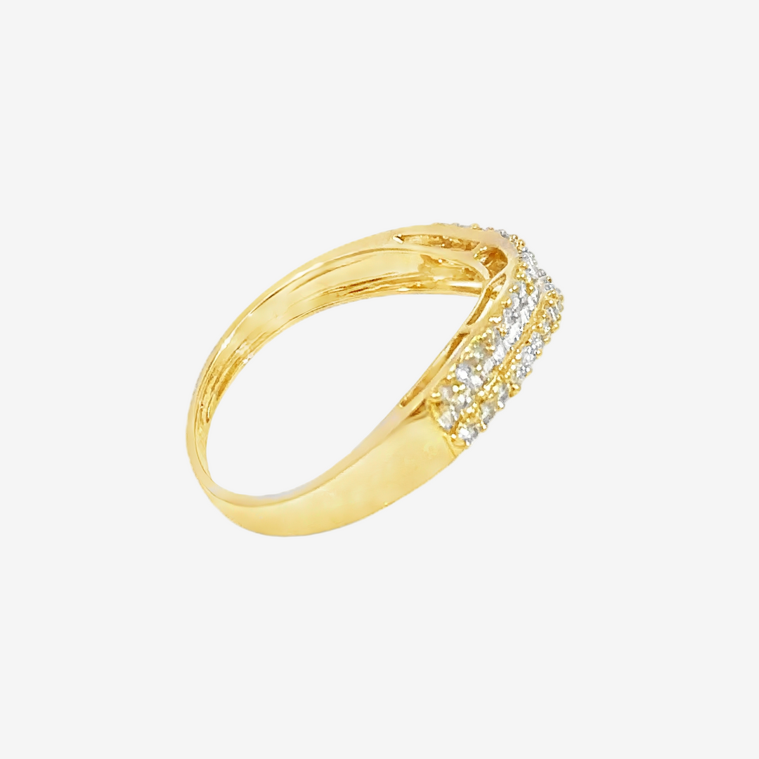Gold Diamond Ring