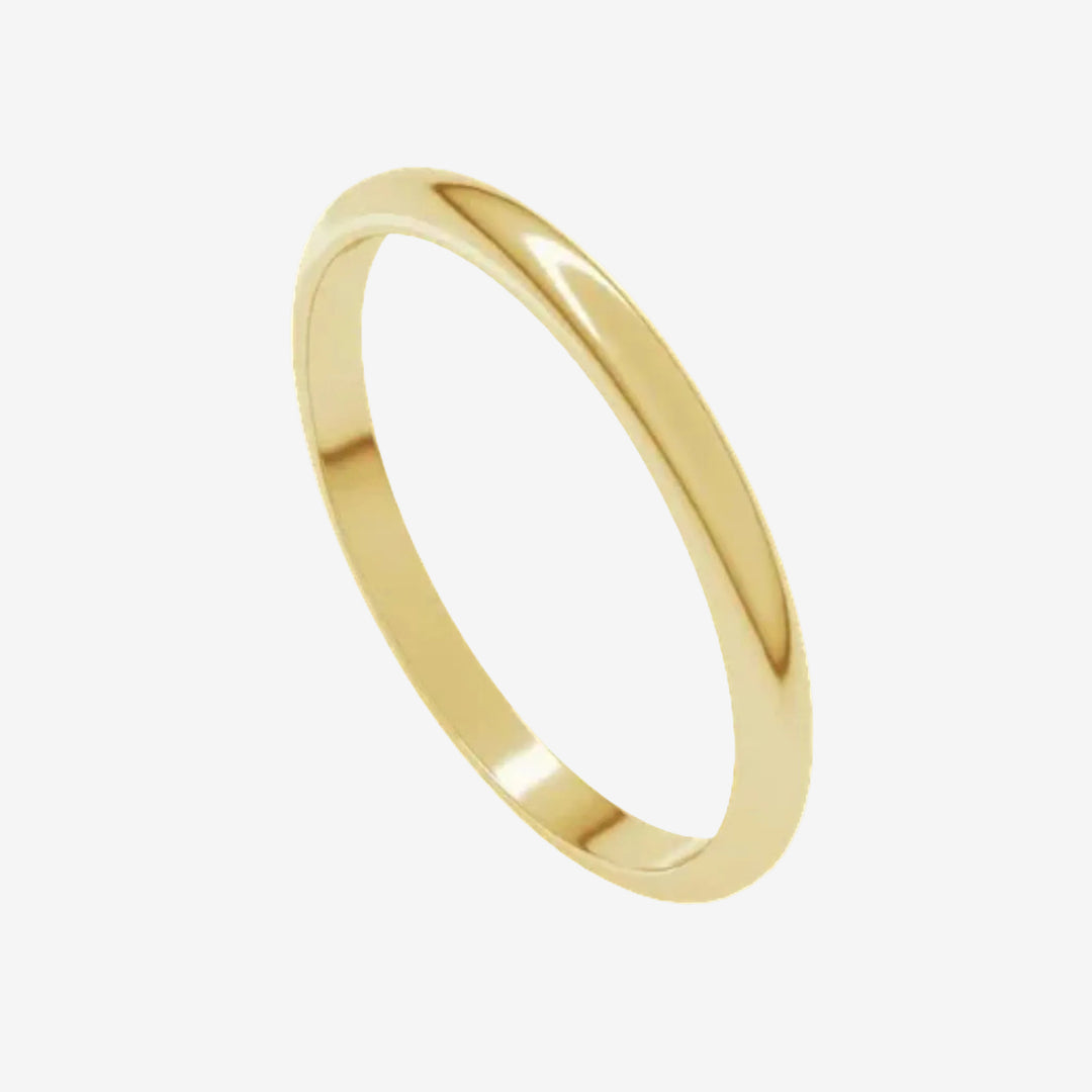 Classic Gold Wedding Band - 14k Yellow Gold