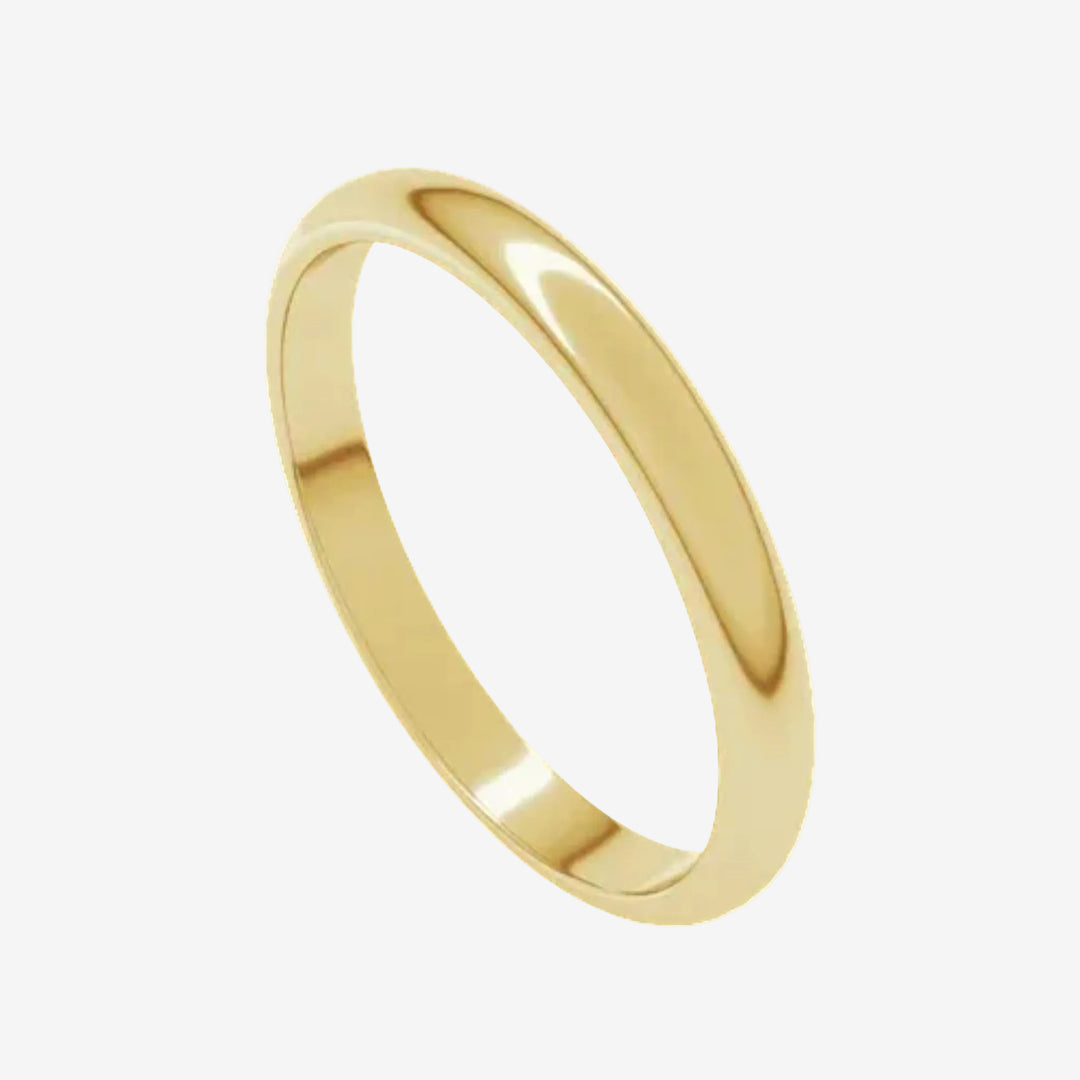 Classic Gold Wedding Band - 14k Yellow Gold