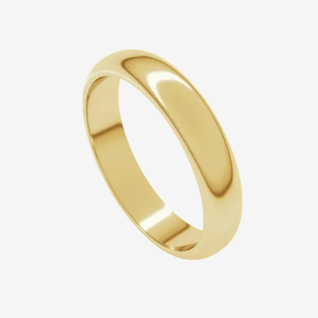 Classic Gold Wedding Band - 14k Yellow Gold