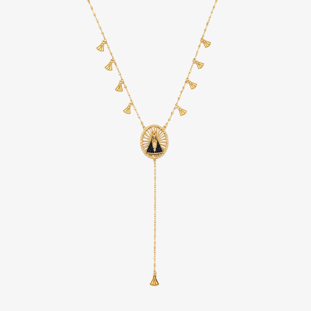 Colar Nossa Senhora em Ouro 18k