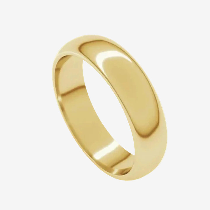 Classic Gold Wedding Band - 14k Yellow Gold