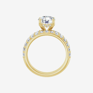 2.0Ct Round Half Eternity - alternate view