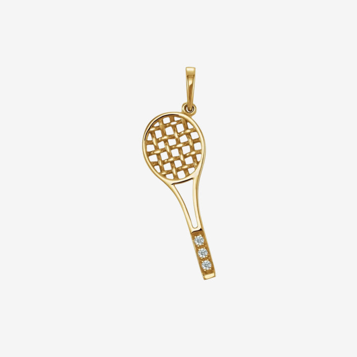 Tennis Racket Pendant