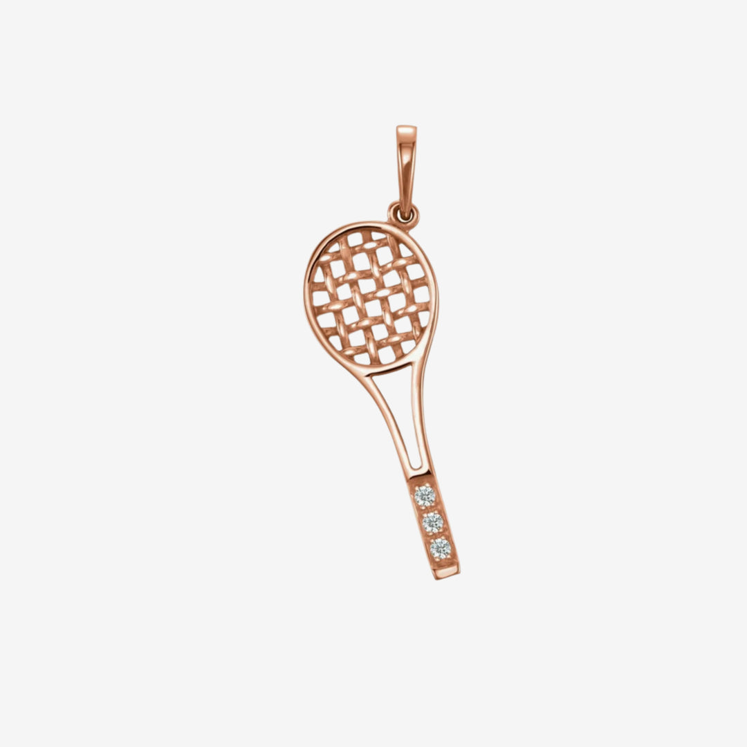 Tennis Racket Pendant