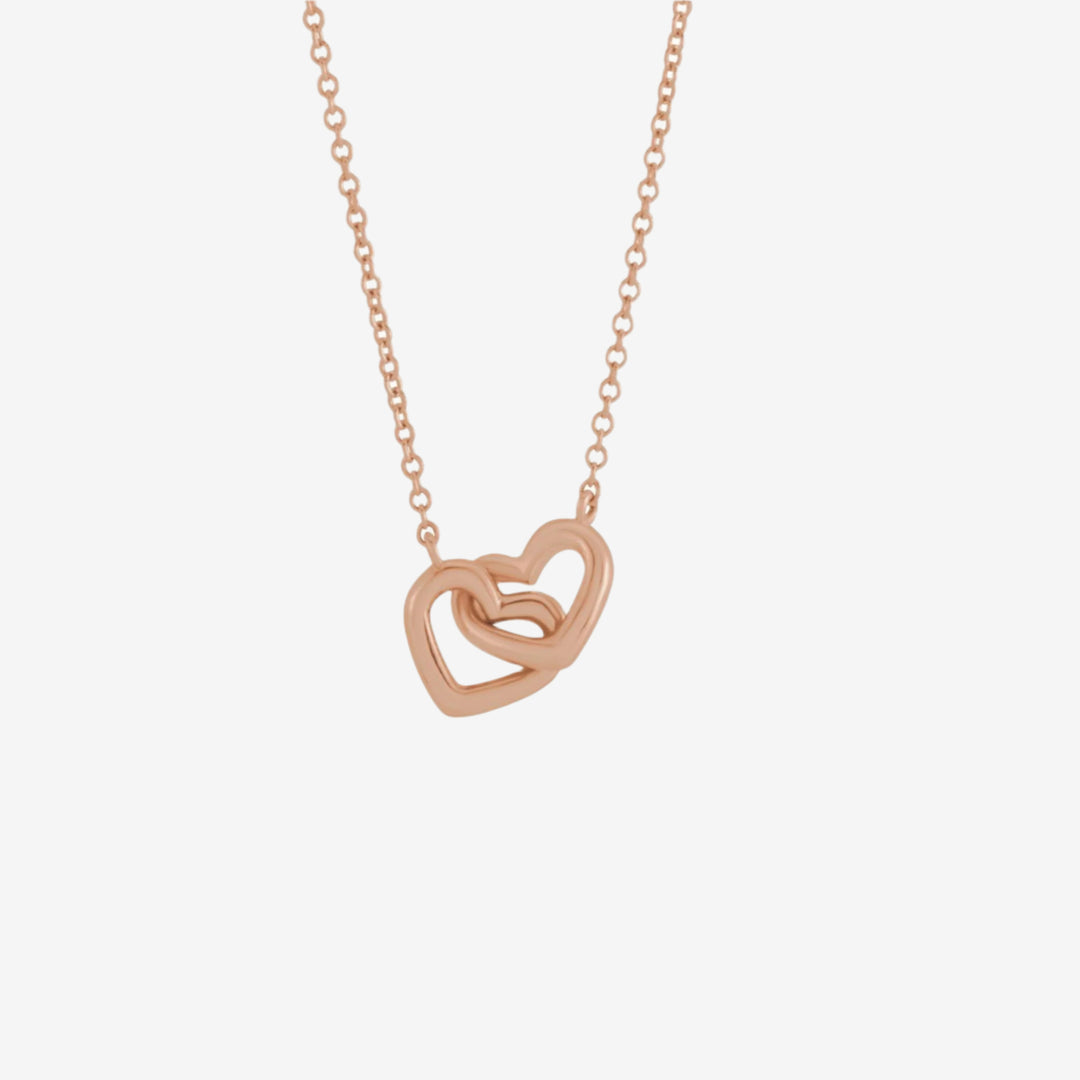 Intertwined Heart Necklace