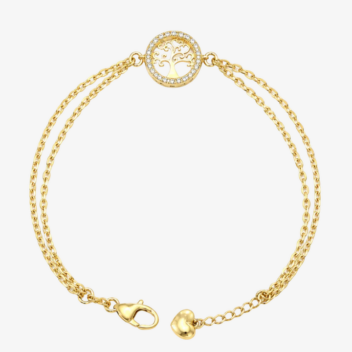 Pulseira Árvore da Vida em Ouro 18k