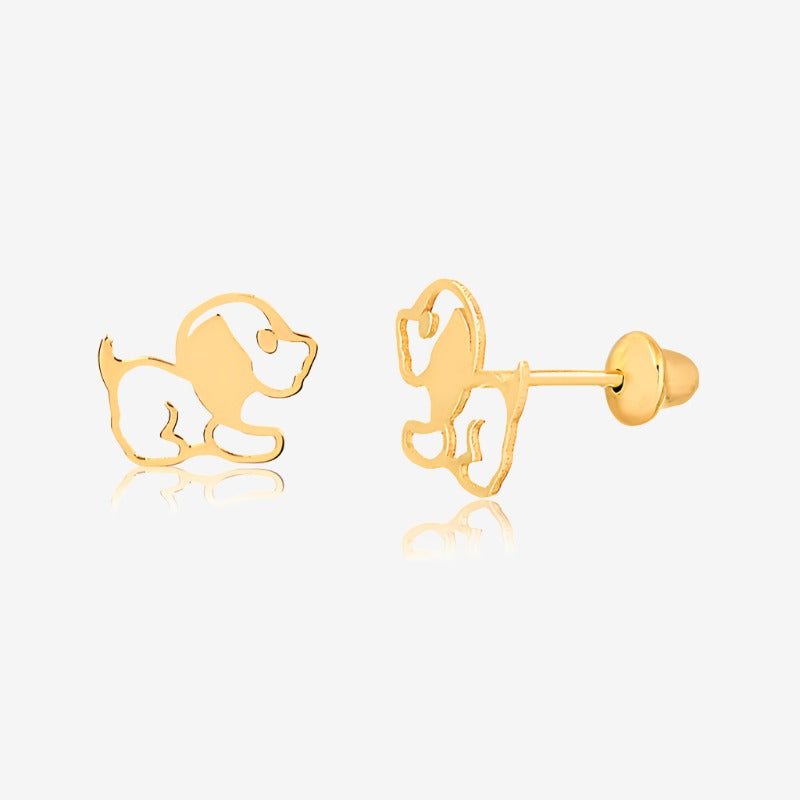 18k Gold Earring for Children