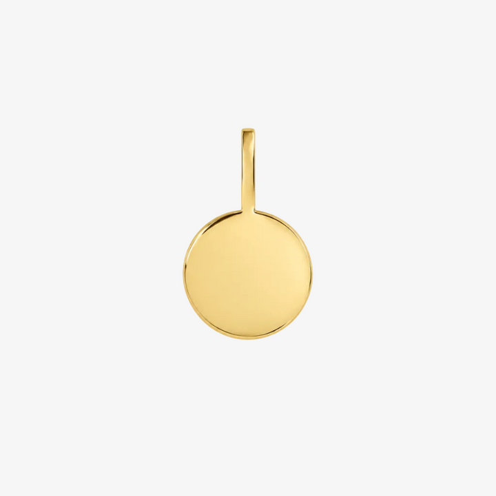 14K Yellow Gold Diamond Dog Paw Charm