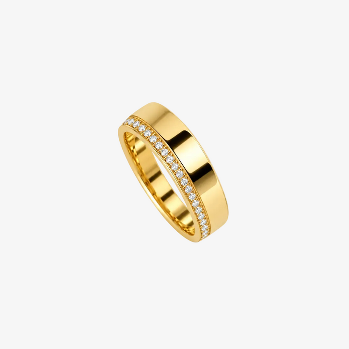Alianza de boda de oro de 18 quilates - Piedras: - Color: Amarillo - Metal: Oro de 18 quilates