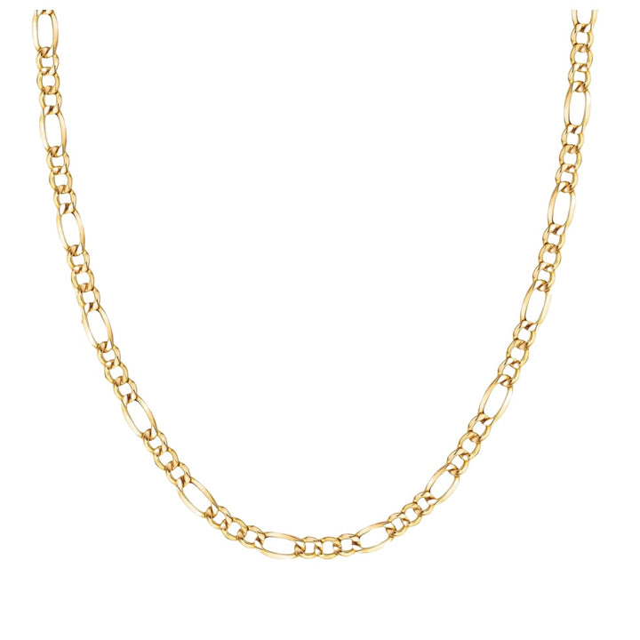 Collar Cadena Fígaro Oro 18k