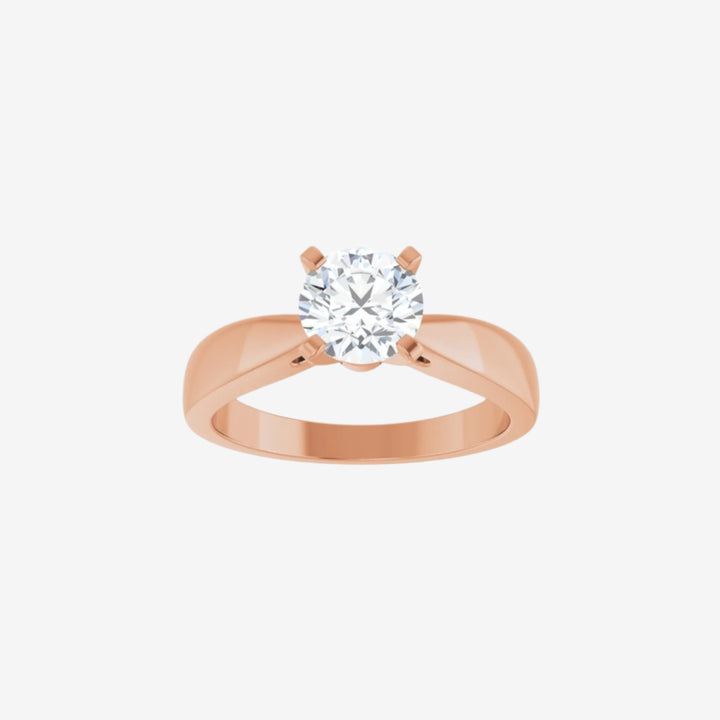 Round Solitaire Engagement Ring