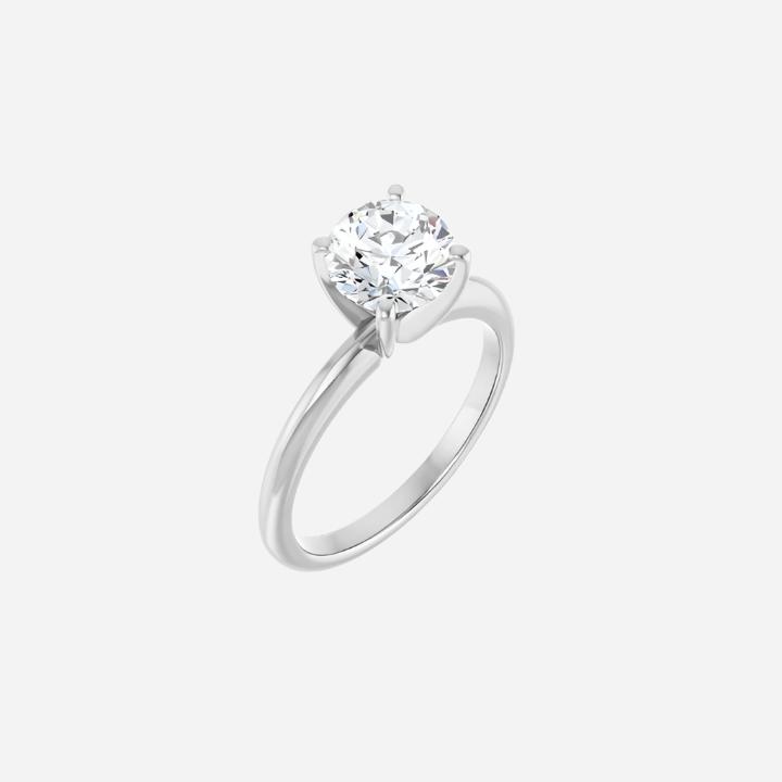 Solitaire Engagement Ring  Lab Grown Diamond