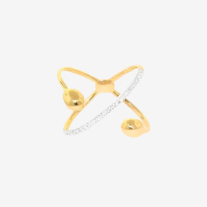 18k Gold Diamond Ring