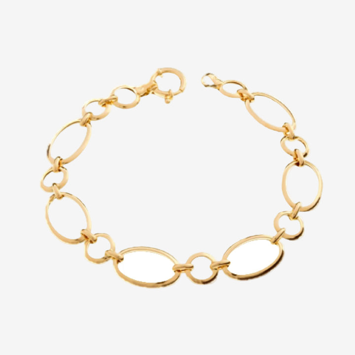 Pulsera de Eslabones de Oro 18k