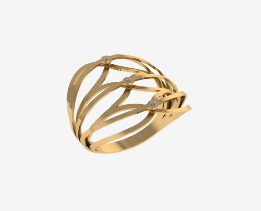 18k Gold Diamond Ring