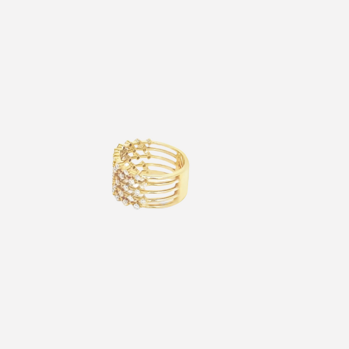 18k Gold Diamond Ring