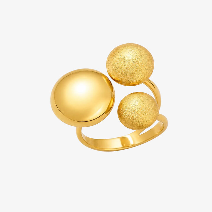 Anel de Bola em Ouro 18k