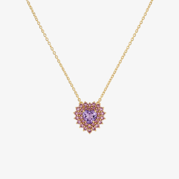 Colar Ametista em Ouro 18k