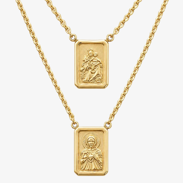 18k Yellow Gold Scapular