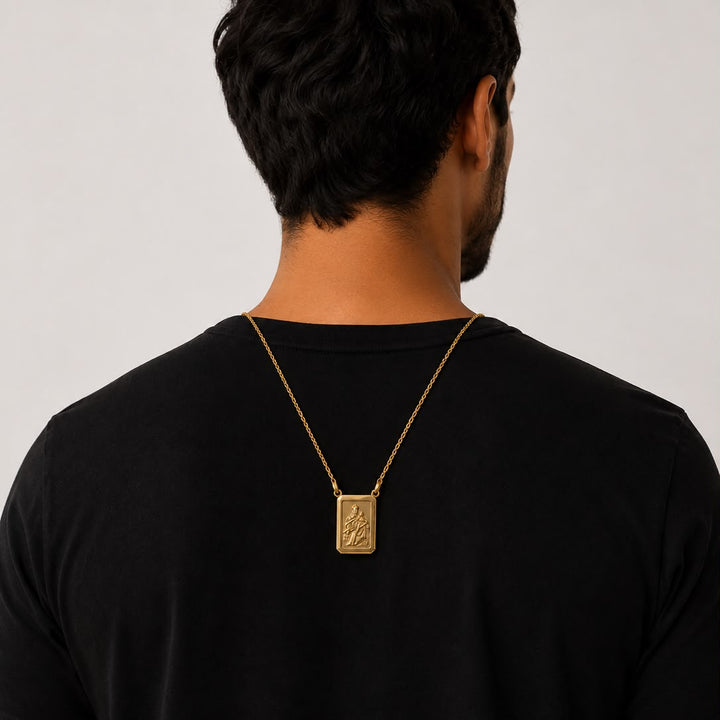 18k Yellow Gold Scapular