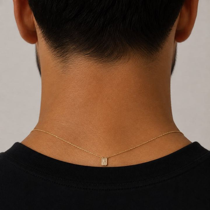 18k Yellow Gold Small Scapular