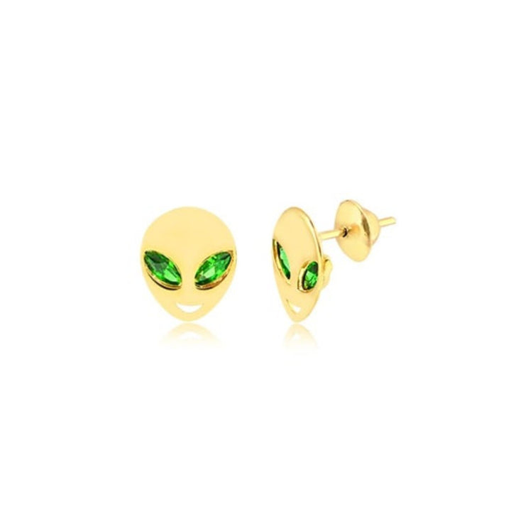 Pendiente Alien Oro 18k