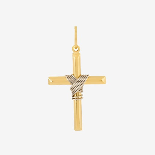 18k Gold Crucifix