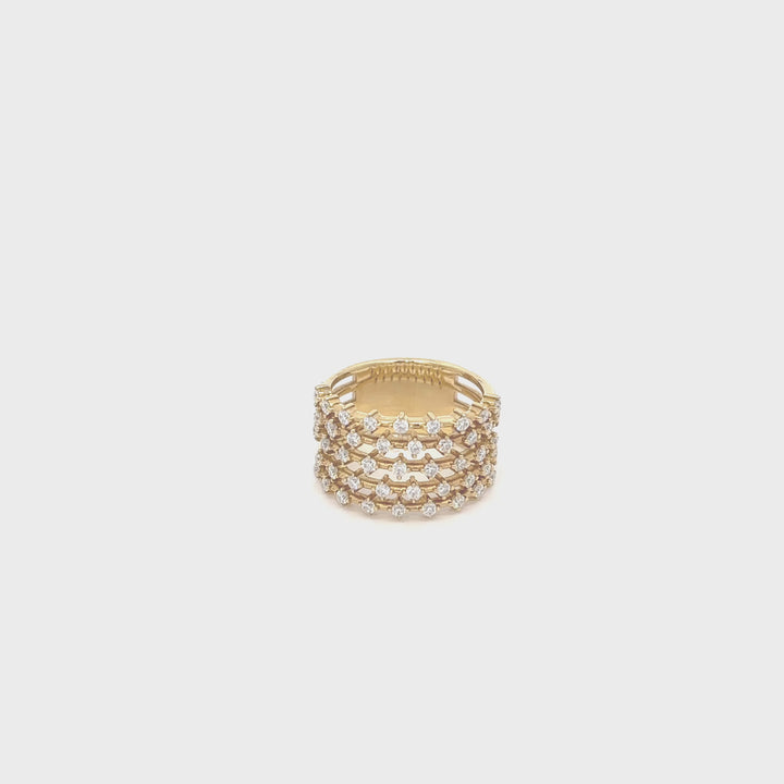 18k Gold Diamond Ring