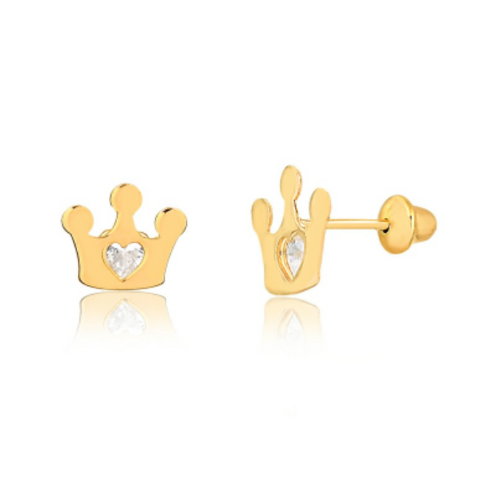 18k Gold Children's Earring