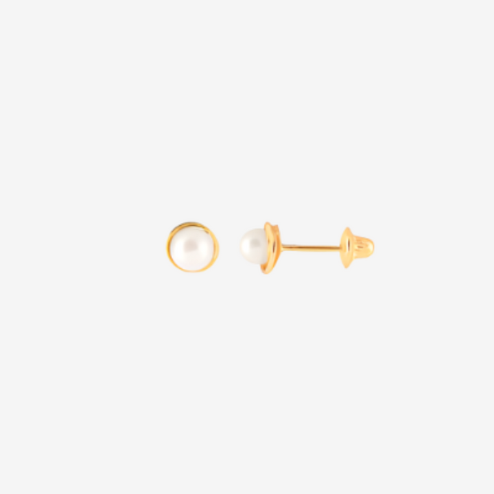 18k Gold Children's Earring