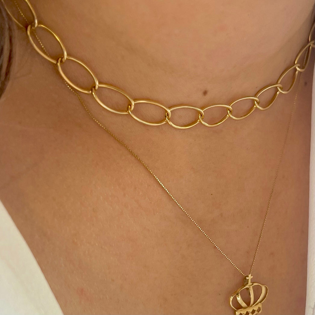 Links 18k Gold Necklace